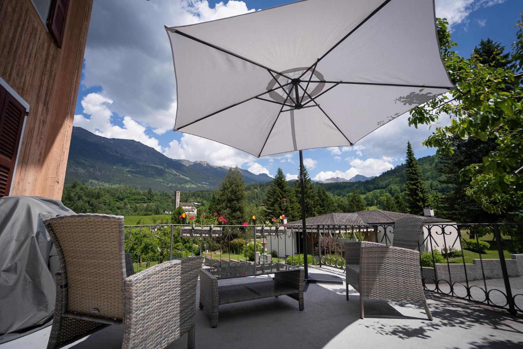 Casa Dorino - Luogo Idilliaco, Ideale Per Famiglie, Terrazza Ed Ampio Giardino, Vista Montagne, Sauna Privata Роди Экстерьер фото